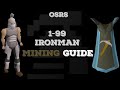 1-99 Fastest Ironman Mining Guide (P2P)