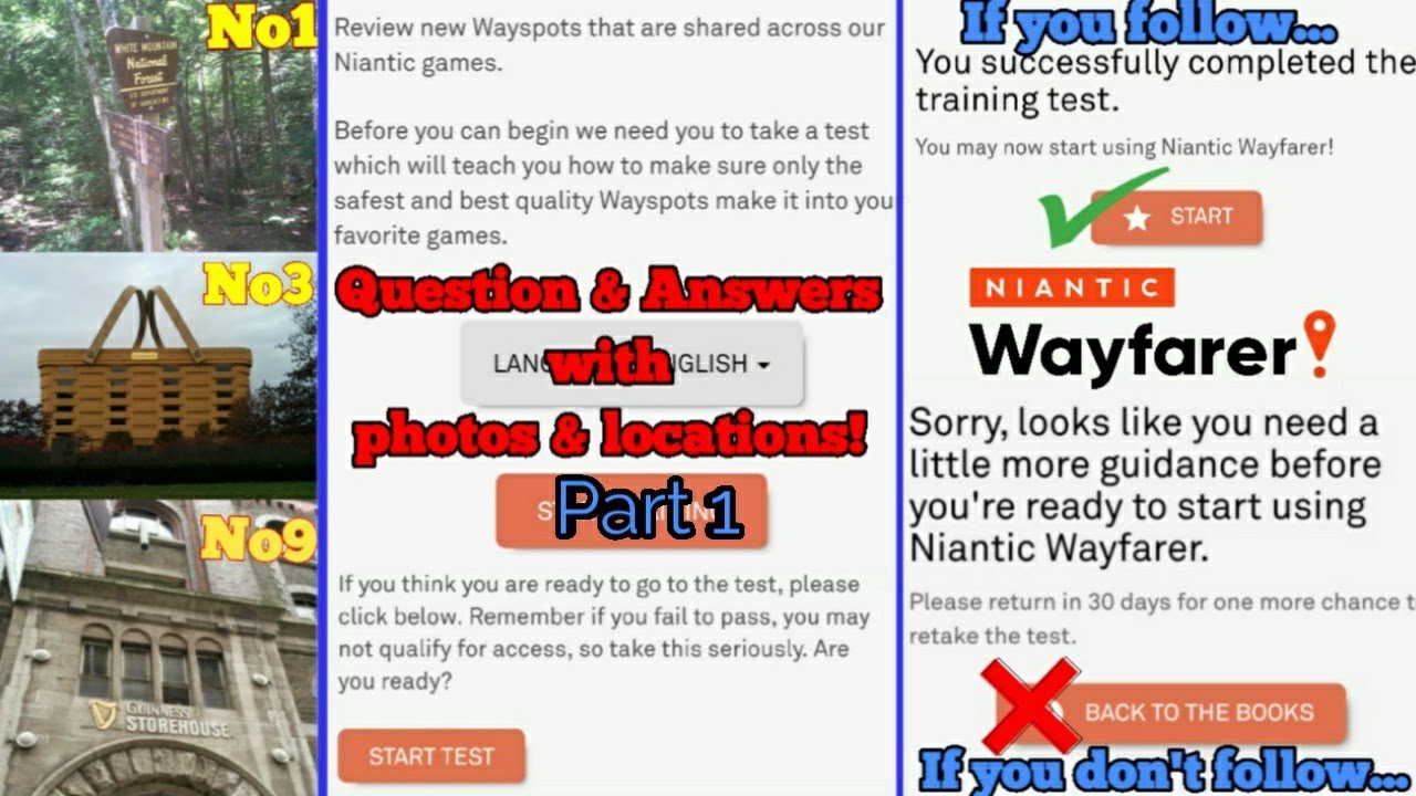 Niantic Wayferer Test Questions & Answers Top 10 Questions with Real