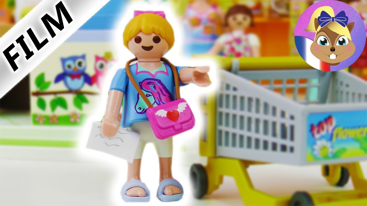 Playmobil Seule Film Pour Toute En Les Courses Faire La Français wOPkiuZTX