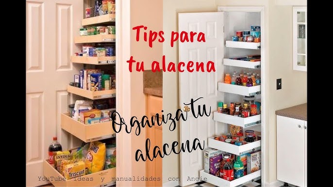 Como organizar tu despensa/Ideas para organizar tu comida 