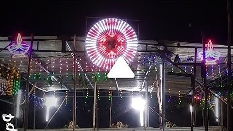 pixel led circle / pixel light decoration