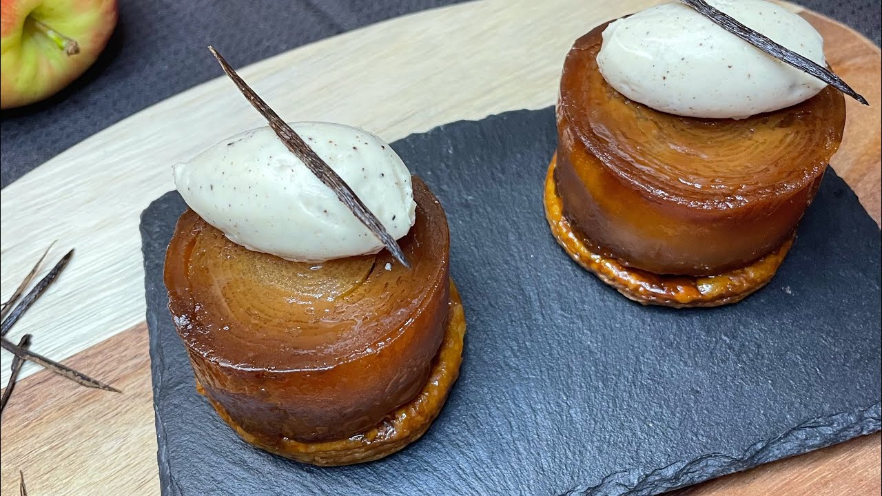 Tarte tatin façon william lamagnère