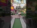 Mini Golf Tournament #3 1v1 Match (Hole 4) #golf #minigolf #viral #puttputt #sports #puttputtgolf