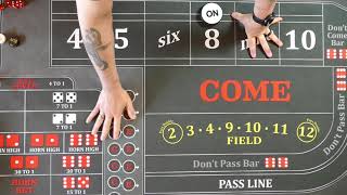 Craps Play, common player mistakes.