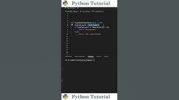 Finding Palindromes With Python | Python Tutorial