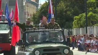 Cubans celebrate a historic date of their revolution with concerns over Venezuela and their own futu