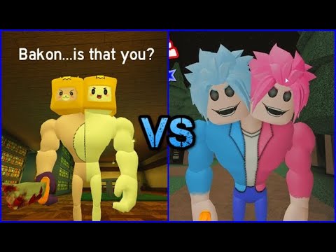 Lankybox Vs Zrake Play As And Jumpscare Bakon Roblox Youtube - roblox character lankybox coloring pages