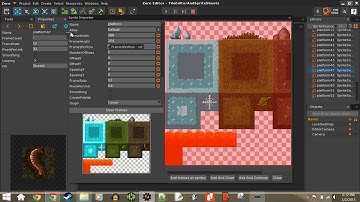 Chapter 22 - Tile Editor and Sprite Sheets | Video Game Programming Level 1 by ERTC