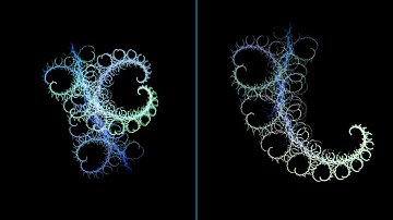 Two Fractals Create Each Other in real-time! No Computer HD Video Feedback Device Insanity Mode