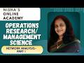 Network Analysis | Decision Science | Operations Research | Part 1 | CPM