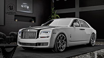 Rolls Royce Ghost Black Badge | Unreal Engine 5 Cinematics | 4K