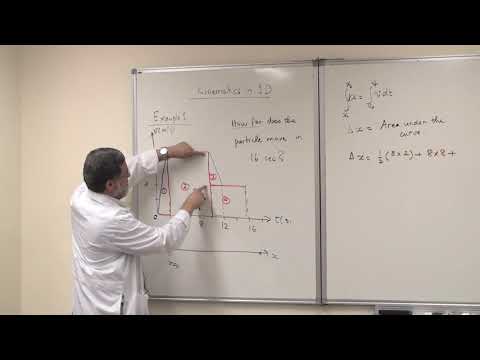 PHYS-101-Kinematics in 1