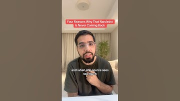 Four reasons why that narcissist is never coming back