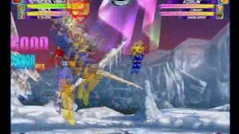 Marvel vs. Capcom 2 -- Hiryu-Cable-Iceman (2/3)