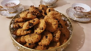 كوكيز خطيير ورائع  بالشوفان/الخرطال والكوك  Cookies mit Hafer und Kokoscookies con avena e cocco