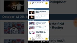 Watch Live Cricket Score Ball By Ball In This Application Link In Description screenshot 3
