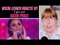 Vocal Coach Reacts to Katie Price 'I got you'