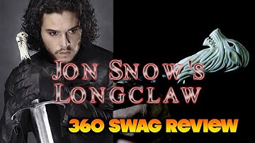 360 Swag Review - Longclaw - Game of Thrones Sword of Jon Snow