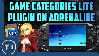 Ps Vita Game Categories Lite Plugin On Adrenaline