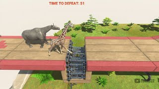 Lompat Atau M4t1! - Animal Revolt Battle Simulator #amazingmoment #animalrevoltbattlesimulator