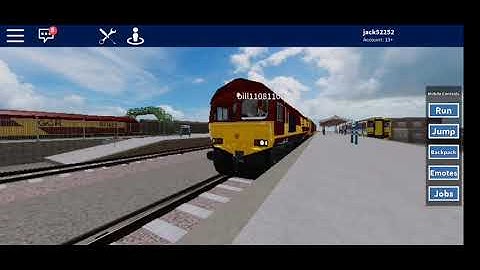 Class 66 departing minestow low