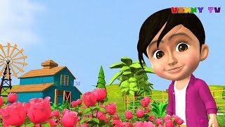 Roses are Red Violets are Blue - 3D Animation English Nursery rhyme for children | vinny tv