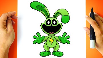How to DRAW HOPPY HOPSCOTCH - Smiling Critters - [ Drawing POPPY PLAYTIME Characters ]