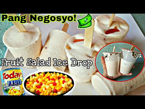 FRUIT SALAD ICE DROP | PATOK NA NEGOSYO| MALIIT NA PUHUNAN