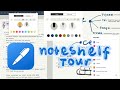 noteshelf tour ✏ watch this before you buy noteshelf!