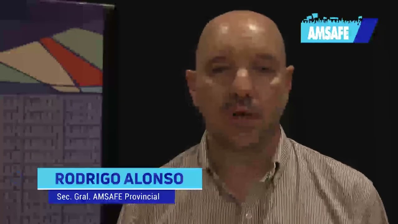 Rodrigo Alonso (AMSAFE) dio detalles de la propuesta del Gobierno de Santa Fe