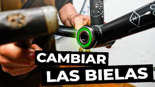 Como Cambiar las Bielas, Caja Pedalier y Plato a una BMX 🛠️