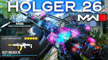 The *NEW* NO RECOIL Holger 26 in MW3! | BEST HOLGER 26 CLASS SETUP - Modern Warfare 3