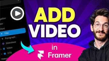 How to ADD VIDEO in Framer (Step by Step) 2025