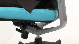 This video demonstrates the features on office chairs with advanced and knee tilt mechanisms from www.rainbowzebra.co.uk.