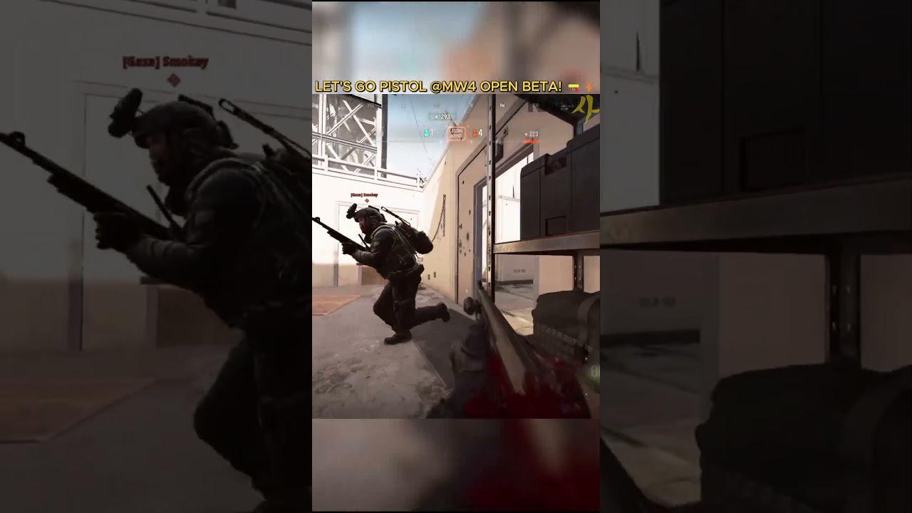 PISTOL FOR THE WIN, LET'S GO!!! @MW4 OPEN BETA! #ad #cod #mw4