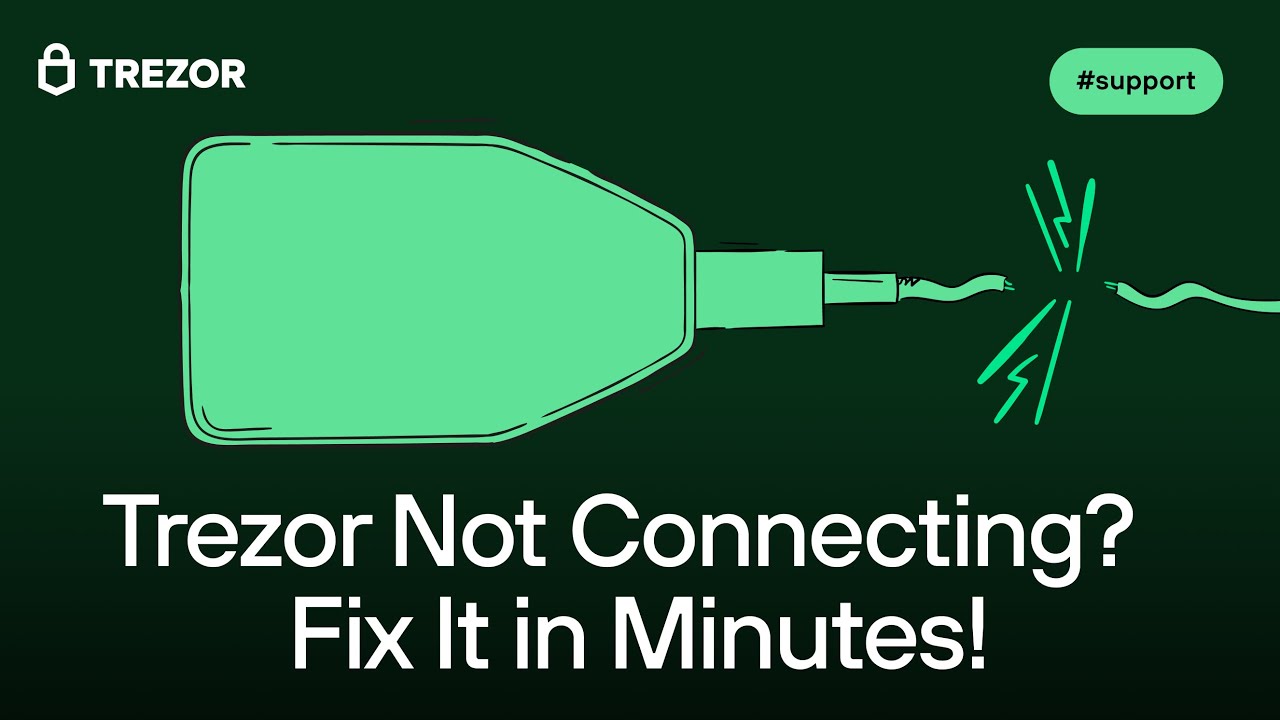 Trezor Not Connecting? Step-by-Step Troubleshooting Guide