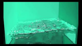 Fluid Simulation With Mesh Based Surface Tracking: Water fall