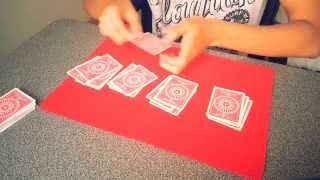 TUTORIAL: Four aces by Criss Angel