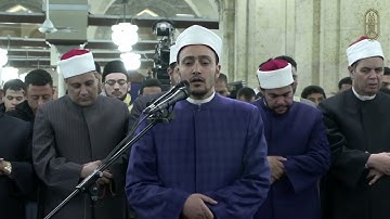 الشيخ/ أحمد محمد جعفر، يتلو آيات بينات من سورة "غافر"، برواية الإمام قنبل عن الإمام ابن كثير المكي