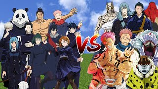 All Jujutsu Students Vs Cursed Spirits