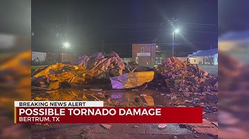 Possible tornado touches down near Austin, Texas