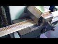 Wood texture embossing machine
