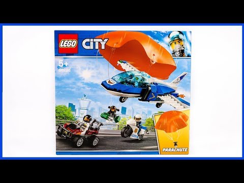 When crooks rob the local LEGO City bank, the LEGO City Sky Police are on the job! The thieves attem. 