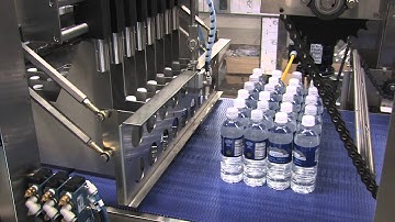 Nested Pack® of Bottled Water with Printed Shrink Wrap Film