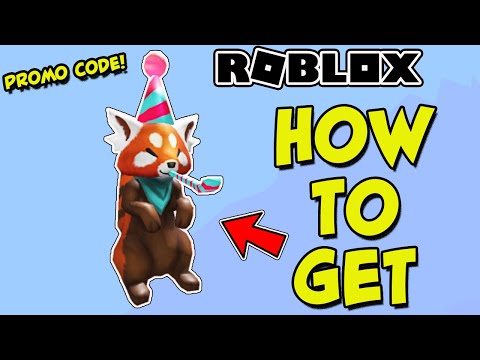 PROMO CODE] HOW TO GET THE RED PANDA PARTY PET IN ROBLOX FOR *FREE* - TIK  TOK VIRTUAL ITEM 