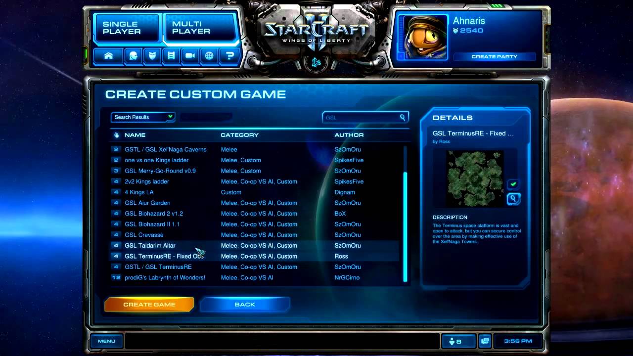 GSL MAP CONTEST! - YouTube