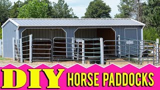How To Make Paddocks For Horses For Less Than $500