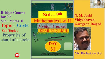 Bridge course class 9 th maths  Day 31