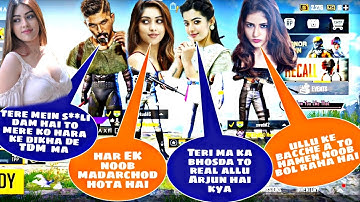 #PUBG#PUBGMOBILINDIA      😭 Random TOXIC & HOT girl call me noob|| 1v3 tdm challenge || bOOM BAAM