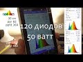 Bord 120 диодов 50 ватт cobkits.ru